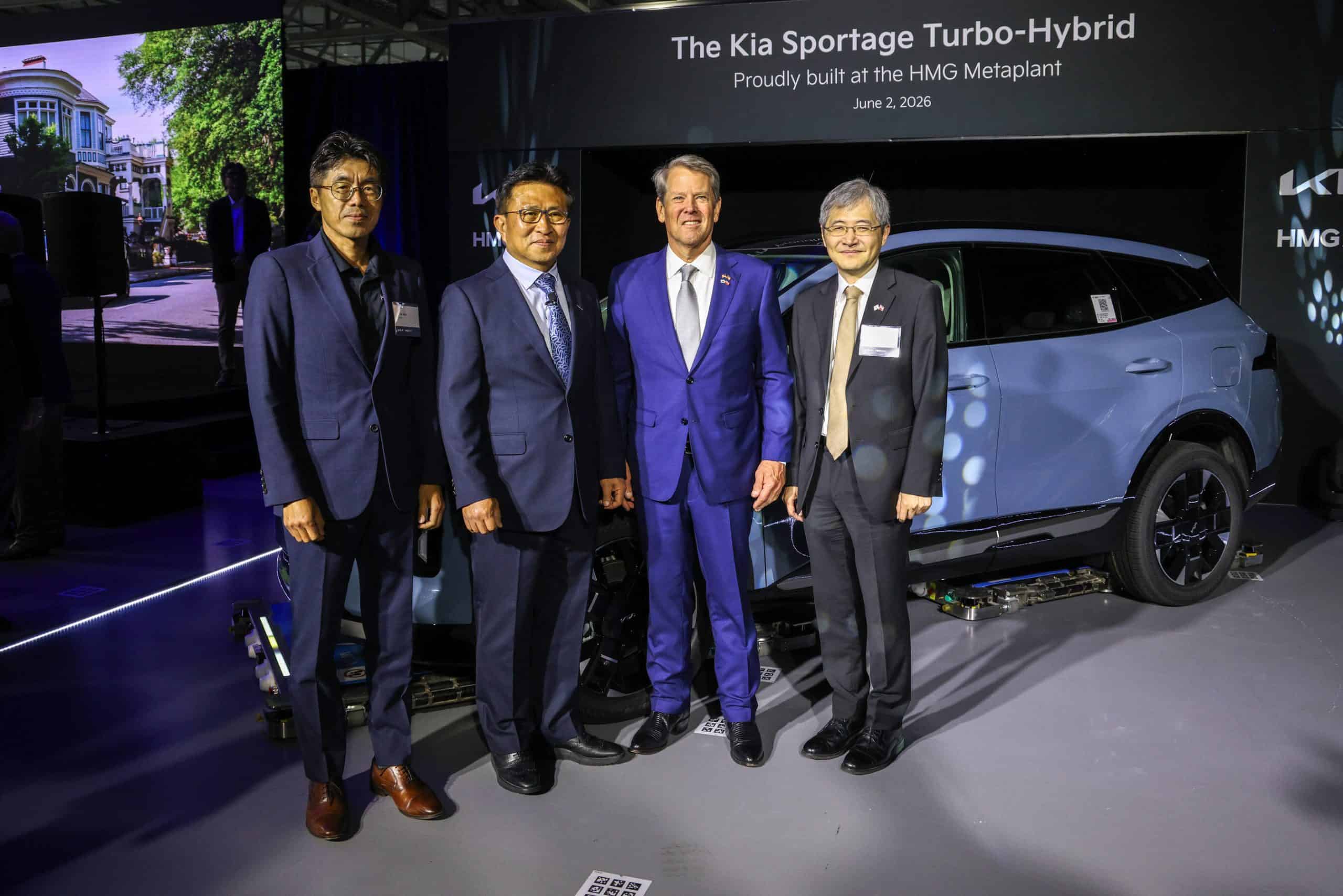 Kia America and Hyundai Motor Group Metaplant America Celebrate Production of the 2027 Kia Sportage Hybrid